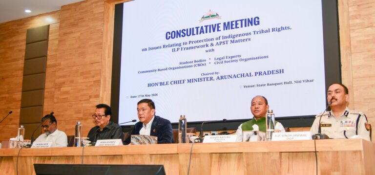 Arunachal govt to form high-level committee on ILP, demographic concerns
