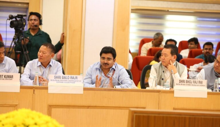 Arunachal seeks revised funding pattern for urban sanitation projects