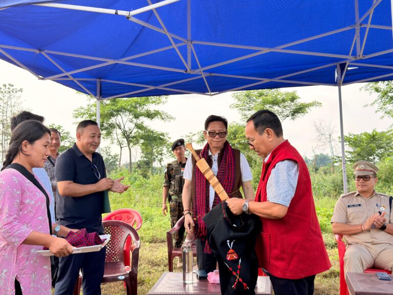 Dukam visits Balinong SEZ, reviews development prospects