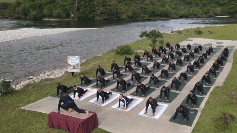 Indian Army conducts Yoga sessions