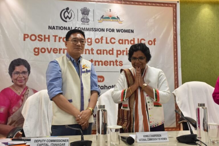 NCW chief calls for coordinated action to strengthen women’s safety in Arunachal