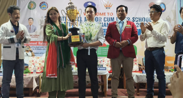 Nyadar Poyom wins State Junior Inter-School FIDE Rating Chess C’ship