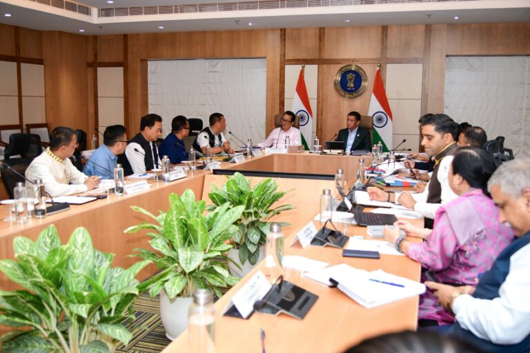 Tirap pushes for medical college, better roads at state-level review meeting