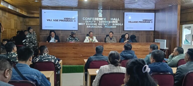 West Kameng reviews proposals under VVP-II