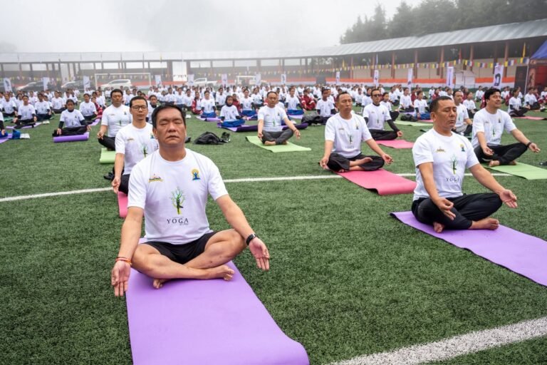 Arunachal celebrates Yoga Day; Governor, CM highlight wellness benefits