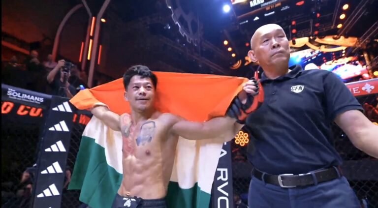 Arunachal’s Wayshi Sangno creates history with Pro MMA win in Indonesia