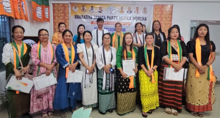 BJP Mahila Morcha president urges cadres to work for public welfare