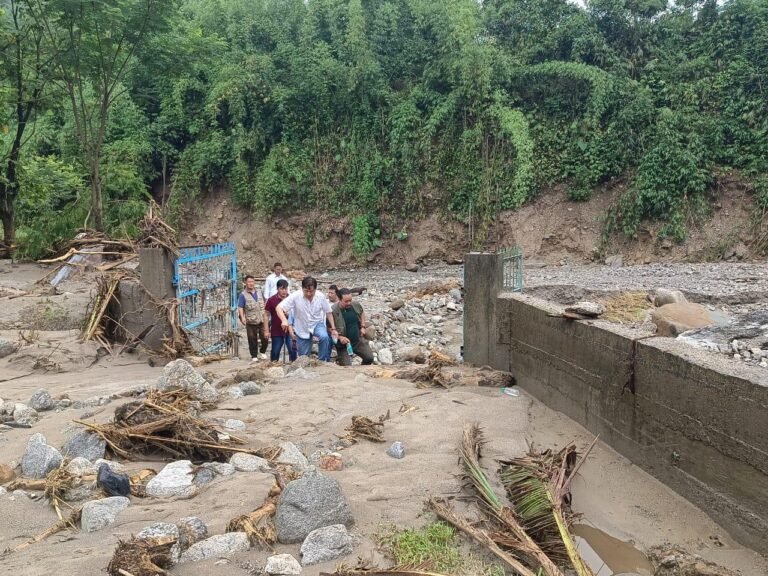 DC assesses flood damage in Sagalee, relief measures underway