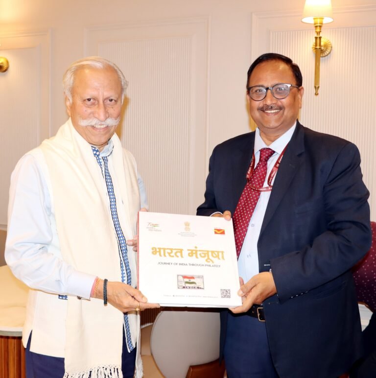 Guv, NE Chief Postmaster General discuss commemorative stamp series on Arunachal