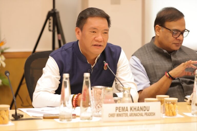 Khandu seeks special policy support for Arunachal at NITI Aayog meet