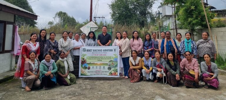 Lower Subansiri concludes month-long Khet Bachao Abhiyan