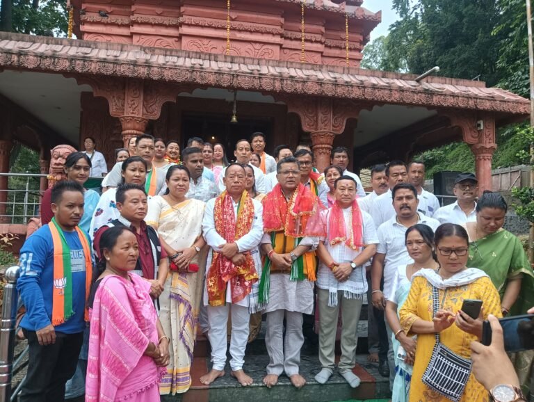 Margherita reviews development projects in Lower Siang
