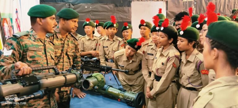 Over 350 cadets attend weapon display at NERIST