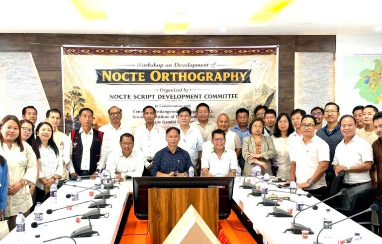 Workshop on development of Nocte script held in Khonsa
