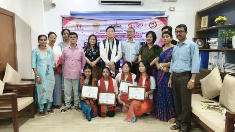 ICR honours girl student toppers under ‘Beti Bachao Beti Padhao’