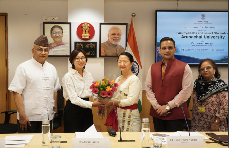 APU students become first in country to visit NITI Aayog
