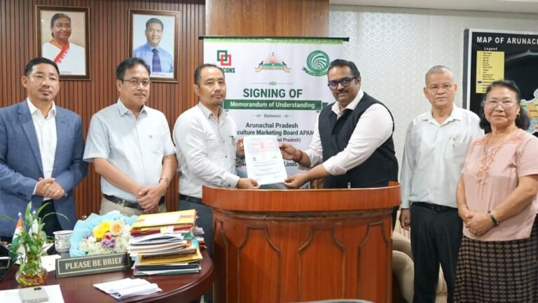 Arunachal partners with NABCONS to strengthen agriculture development project