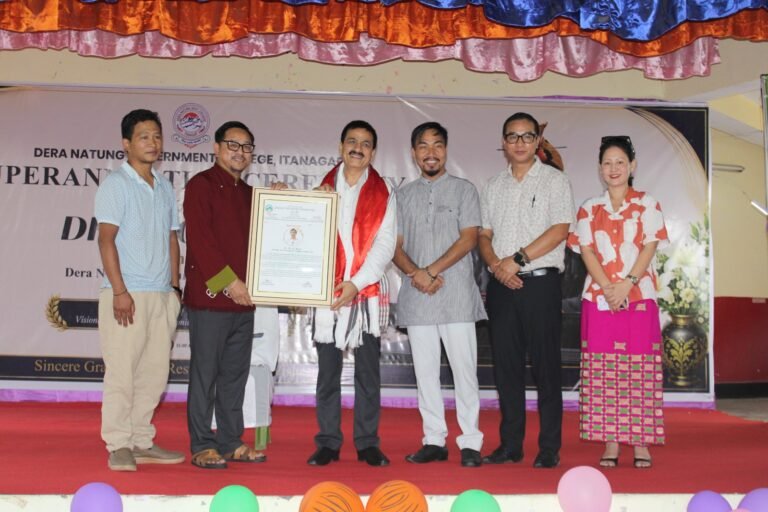 DNGC felicitates principal Dr M Q Khan on superannuation