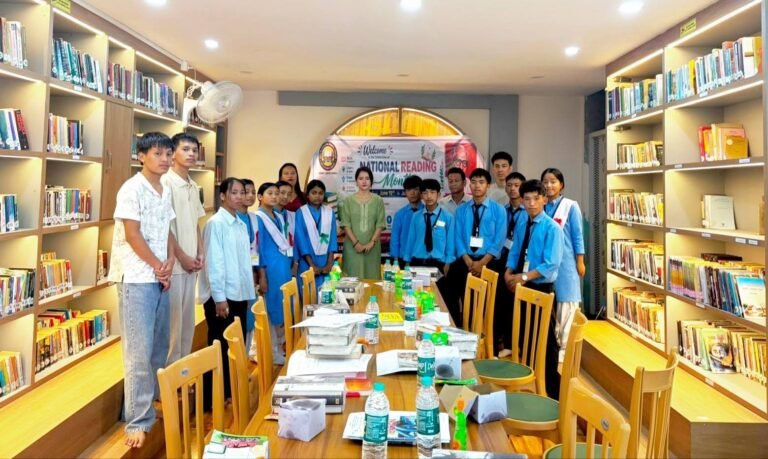 District Library Khonsa observes National Reading Month