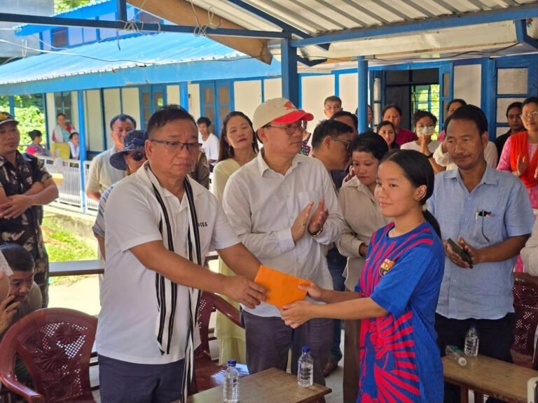 Kaso visits disaster-hit Keyi Panyor, distributes relief