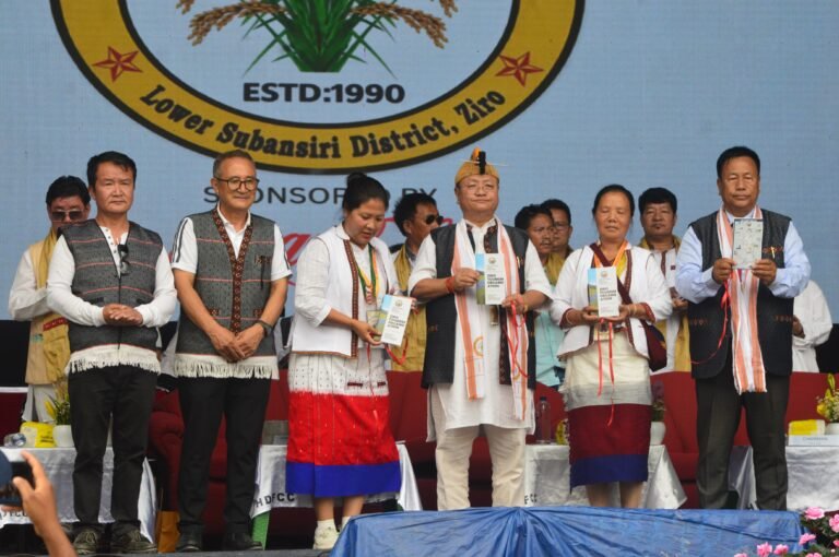 MP Tai Tagak announces L/Subansiri as parliamentary nodal district