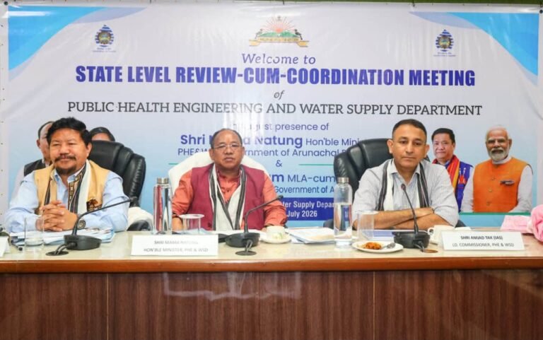 Natung stresses timely completion of water supply schemes