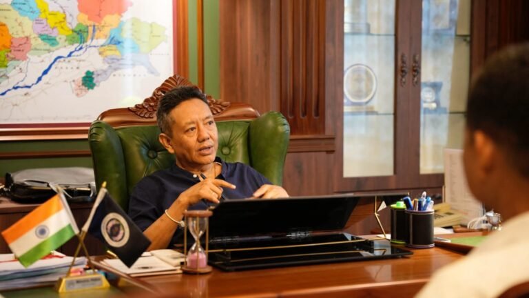 Sona reviews education reforms, road projects