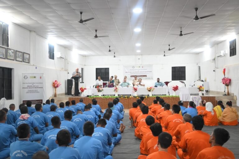 Stakeholders discuss prison health, de-addiction and HIV response at Jully jail