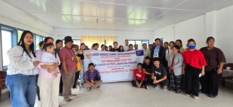 Tawang farmers trained in scientific mushroom cultivation