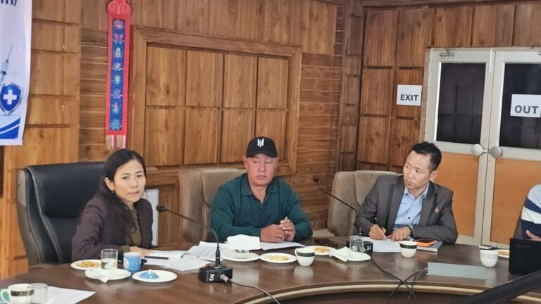 Tawang reviews immunisation drive