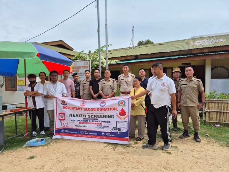 Keyi Panyor Police donate 14 units of blood at health drive