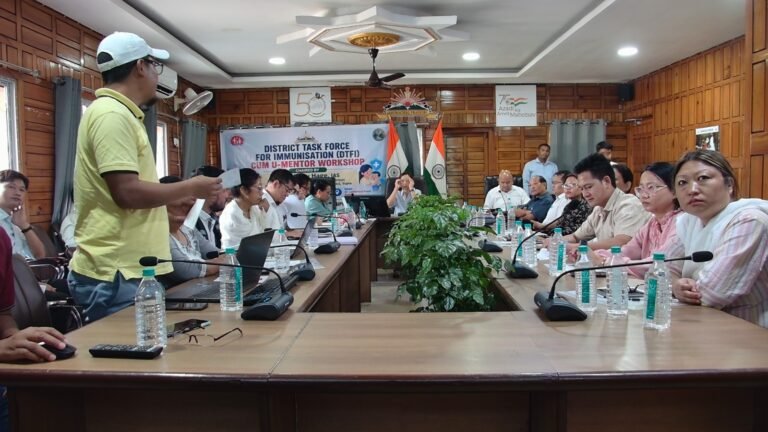 Papum Pare reviews immunisation preparedness, U-Mentor implementation