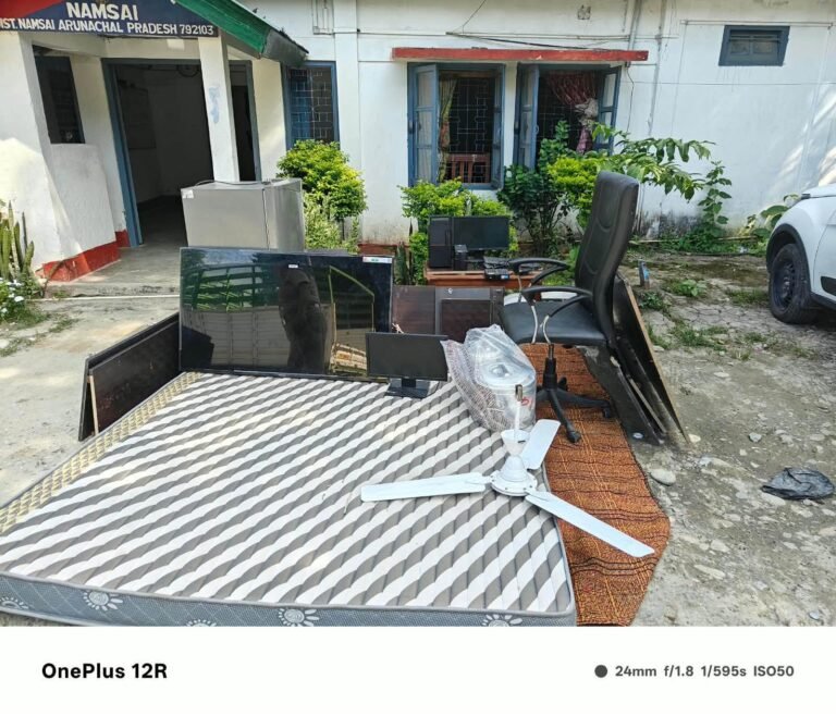 Three arrested, stolen property recovered in Namsai homestay theft