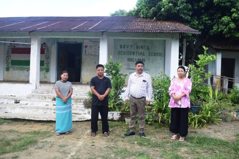 Tirap DC inspects girls’ residential school at Bogapani