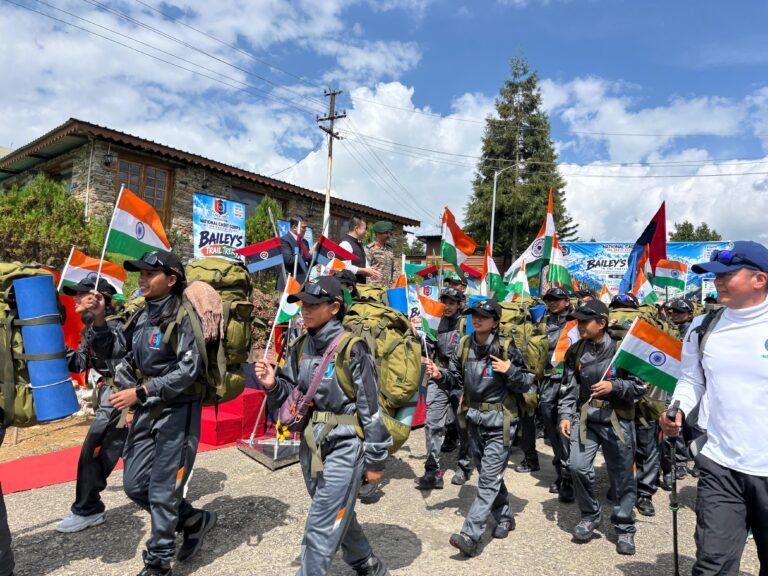 30 NCC cadets embark on high-altitude trek along historic bailey’s trail