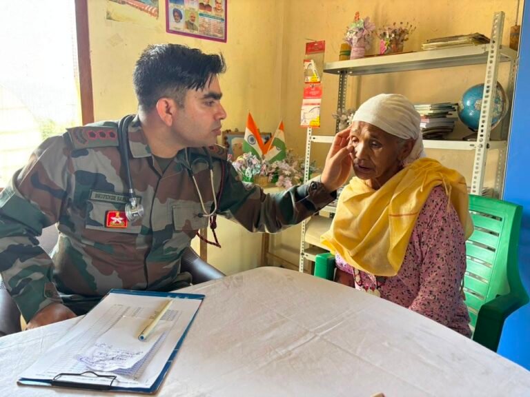 Around 300 benefit from medical camp at remote Kothung