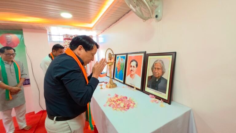 BJP Minority Morcha celebrates APJ Abdul Kalam’s 95th birth anniversary