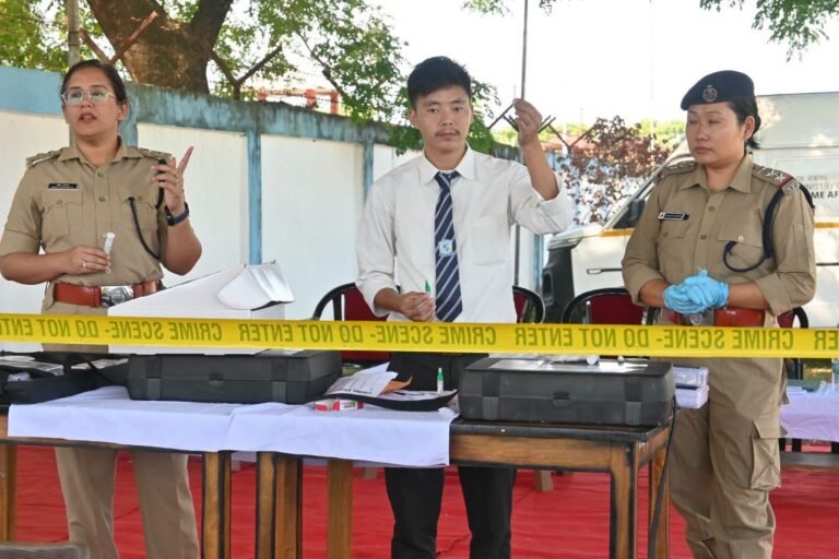 East Siang Police holds forensic workshop for students