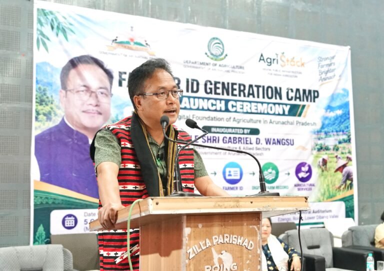 Farmer ID registration drive launched in Arunachal