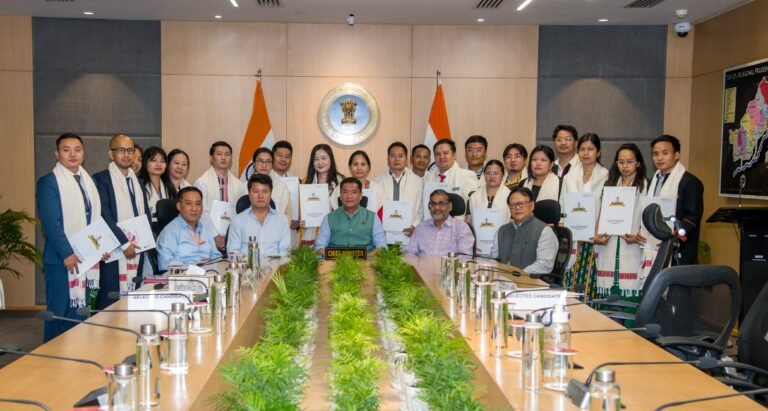 Khandu hands appointment orders to 21 assistant professors