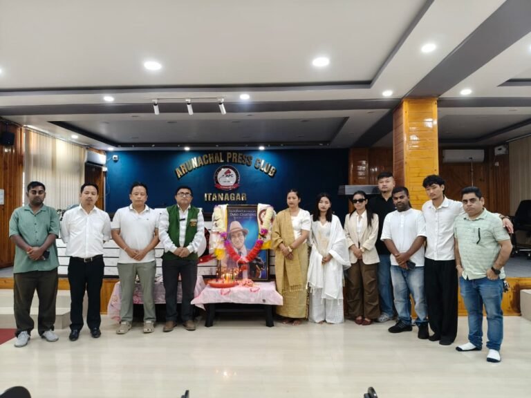 Media fraternity pays tribute to Taro Chatung on seventh death anniversary