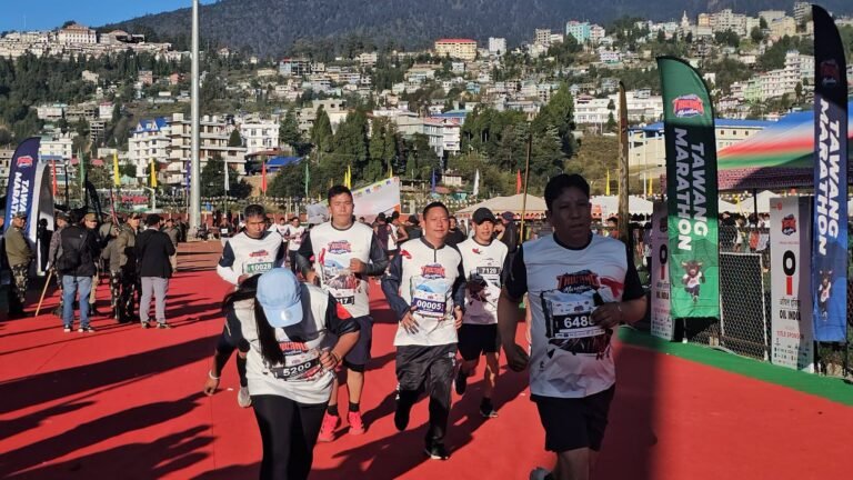 Over 4,500 participate in Tawang Marathon 4.0