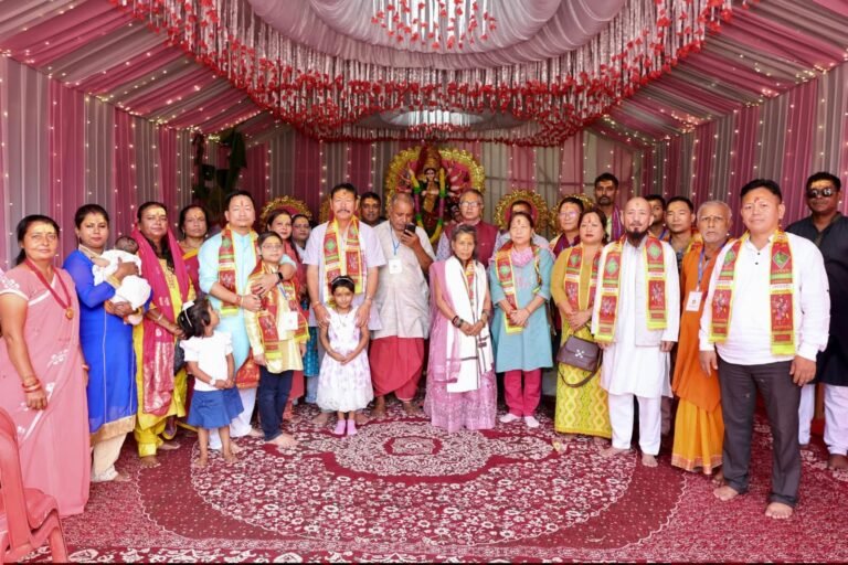 Pasighat Durga Puja celebration highlights drug awareness, forest and wildlife protection