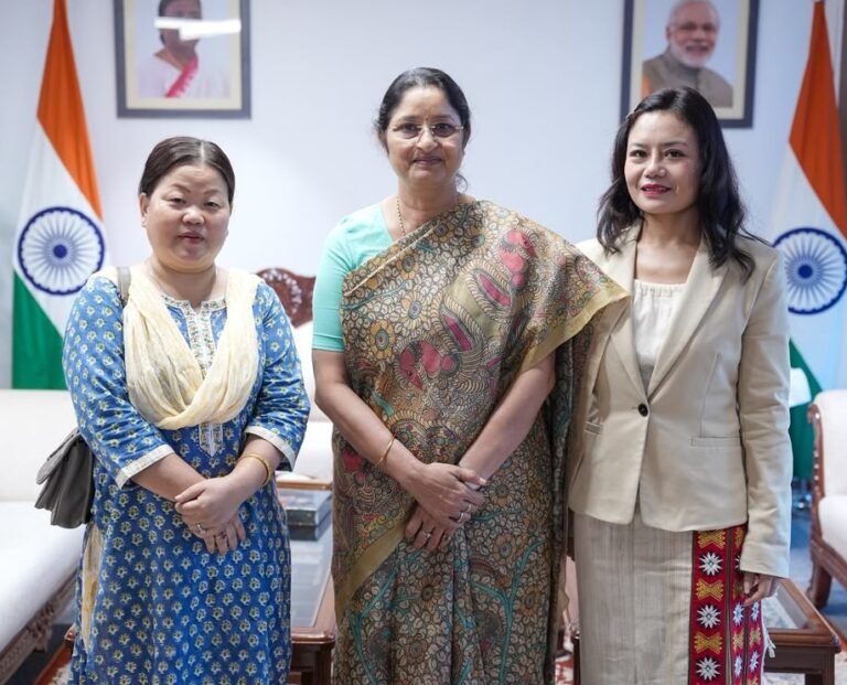 Pul meets Annapurna Devi, discusses women, child welfare in Arunachal