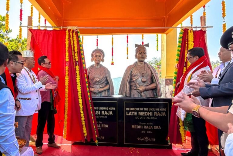 Rijiju inaugurates Tagi Raja War Memorial Park in West Kameng