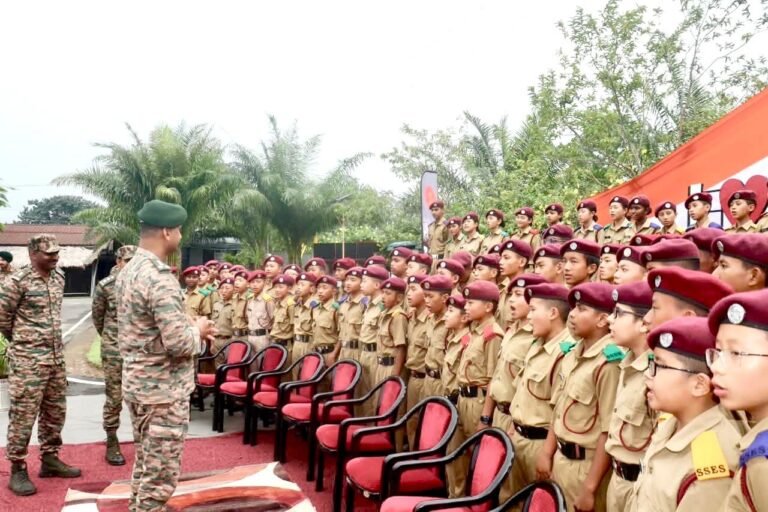 Sainik School cadets get glimpse of Army life at Sigar