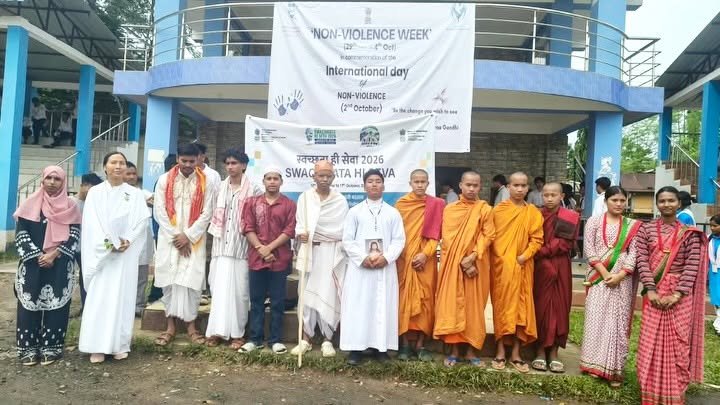 Street play, musical concert promote non-violence in Deomali
