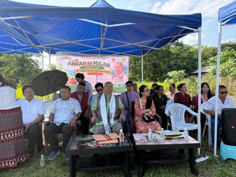 Tagak announces Rs 30 lakh for Model Anganwadi Centres in Papum Pare