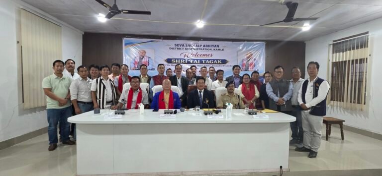 Tai Tagak reviews developmental issues in Kamle