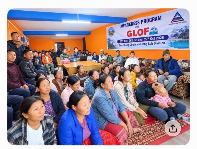 Tawang steps up GLOF preparedness in vulnerable communities